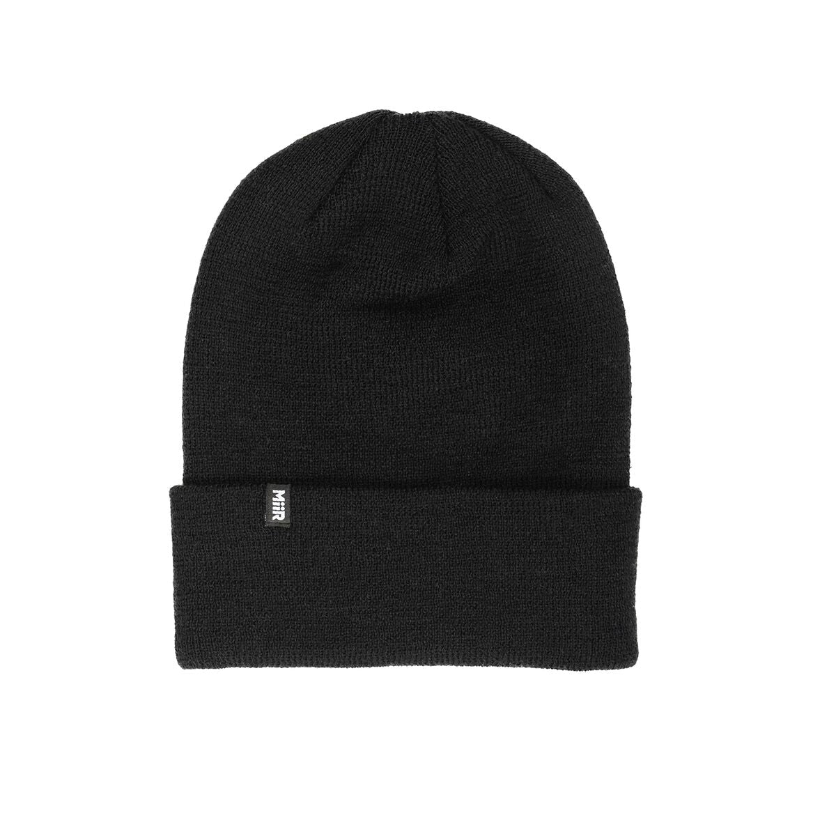 recycled-poly-fine-knit-beanie-x2 Web_PDP-RecycledPolyFineKnitBeanie_Studio_Front_Black.jpg